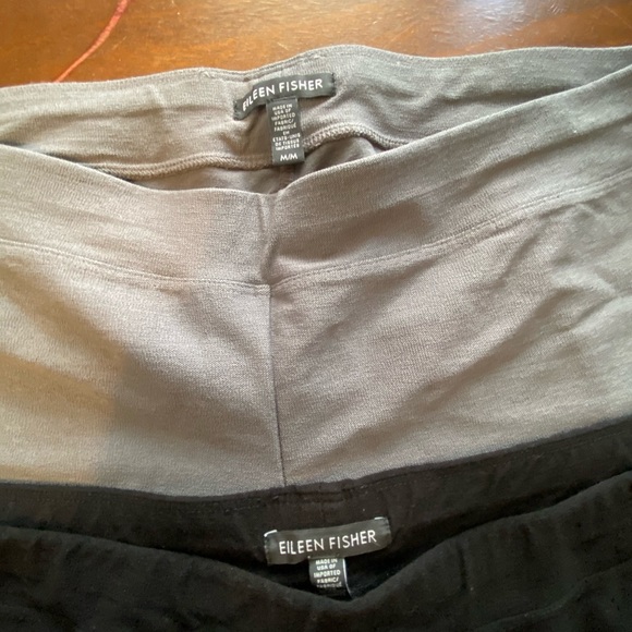 SOLD Eileen Fisher LOT OF 2 Ankle Pants M - Picture 2 of 5